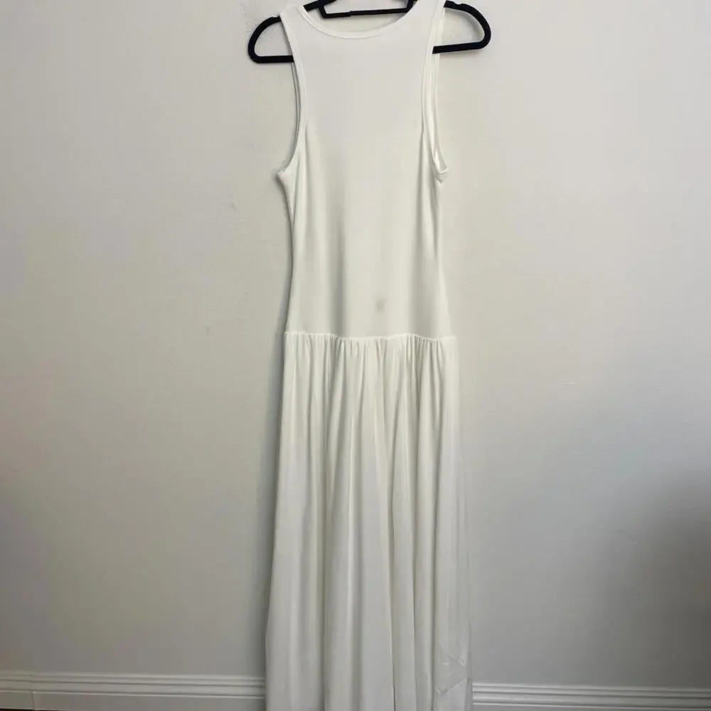 Lovers and Friends Tori Maxi Dress white size M NWT $219msrp - Picture 8 of 10